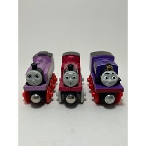 Thomas & Friends Wooden Railway Charlie Rheneas Rosie Magnetic Toy Train Lot 3